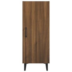 Credenza Rovere Marrone 34,5x34x90 cm in Legno Multistrato 817407