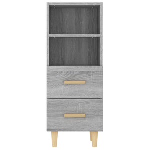 Credenza-Buffet-Armadio da cucina Grigio Sonoma 34,5x34x90 cm in Legno Multistrato