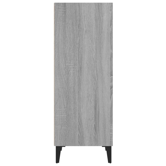 Credenza Grigio Sonoma 34,5x32,5x90 cm in Legno Multistrato 817424