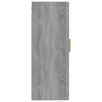 Armadietto a Muro Grigio Sonoma 35x34x90cm in Legno Multistrato 817451