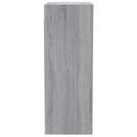 Pensile Grigio Sonoma 34,5x32,5x90 cm Legno Multistrato 817457