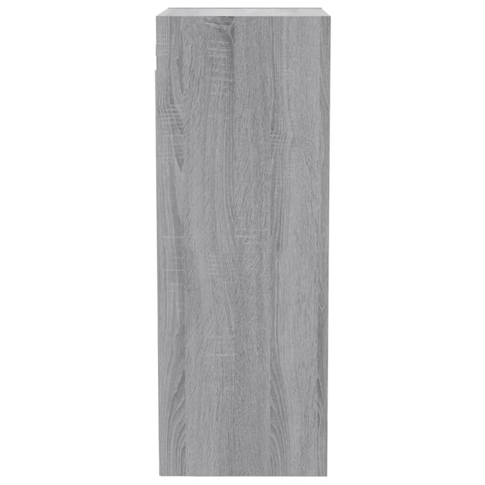 Pensile Grigio Sonoma 34,5x32,5x90 cm Legno Multistrato 817457