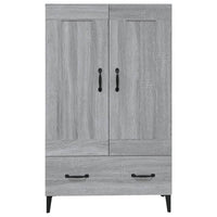 Credenza Grigio Sonoma 70x31x115 cm in Legno Multistrato cod mxl 26790