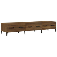 Mobile TV-Credenza per TV-Console TV Rovere Marrone 150x34,5x30 cm in Legno Multistrato