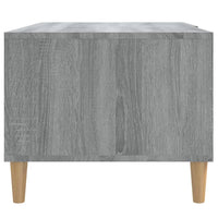 Tavolino Salotto Grigio Sonoma 89,5x50x40 cm Legno Multistrato