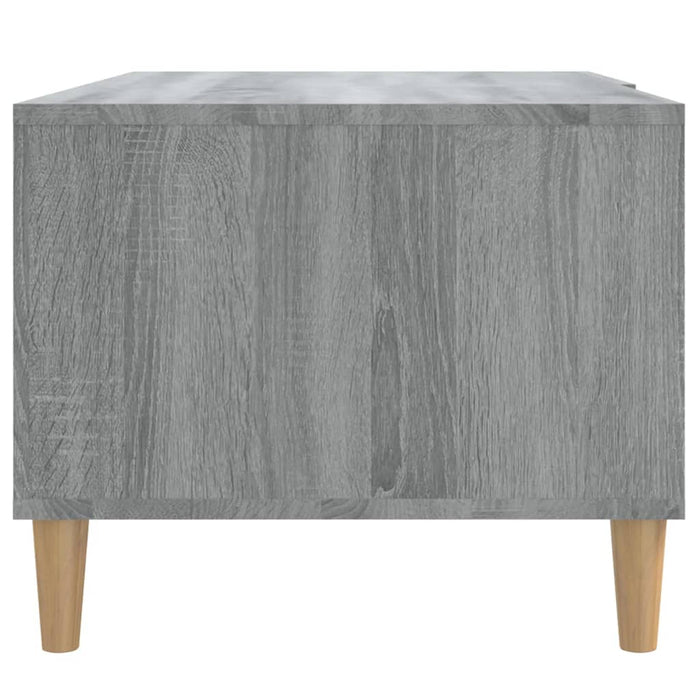 Tavolino Salotto Grigio Sonoma 89,5x50x40 cm Legno Multistrato
