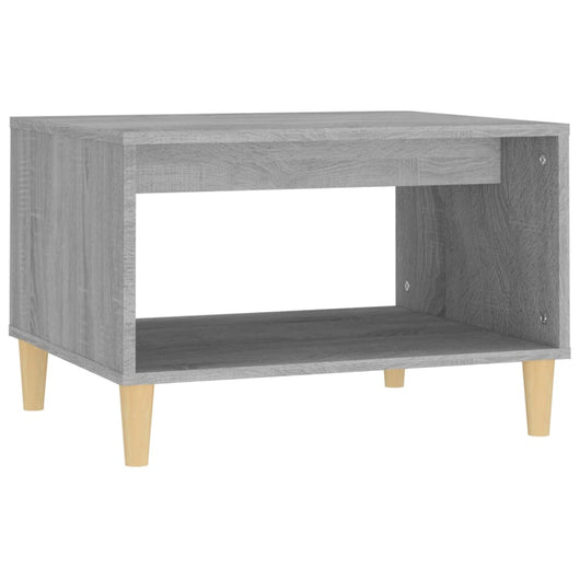 Tavolino da Salotto Grigio Sonoma 60x50x40 cm Legno Multistrato 817520