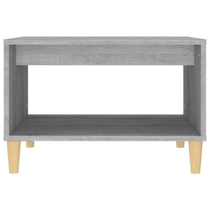 Tavolino da Salotto Grigio Sonoma 60x50x40 cm Legno Multistrato 817520