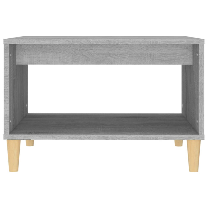 Tavolino da Salotto Grigio Sonoma 60x50x40 cm Legno Multistrato 817520