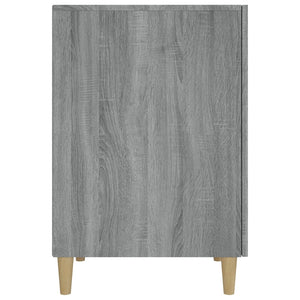 Scrivania Grigio Sonoma 140x50x75 cm in Legno Multistrato cod mxl 65751