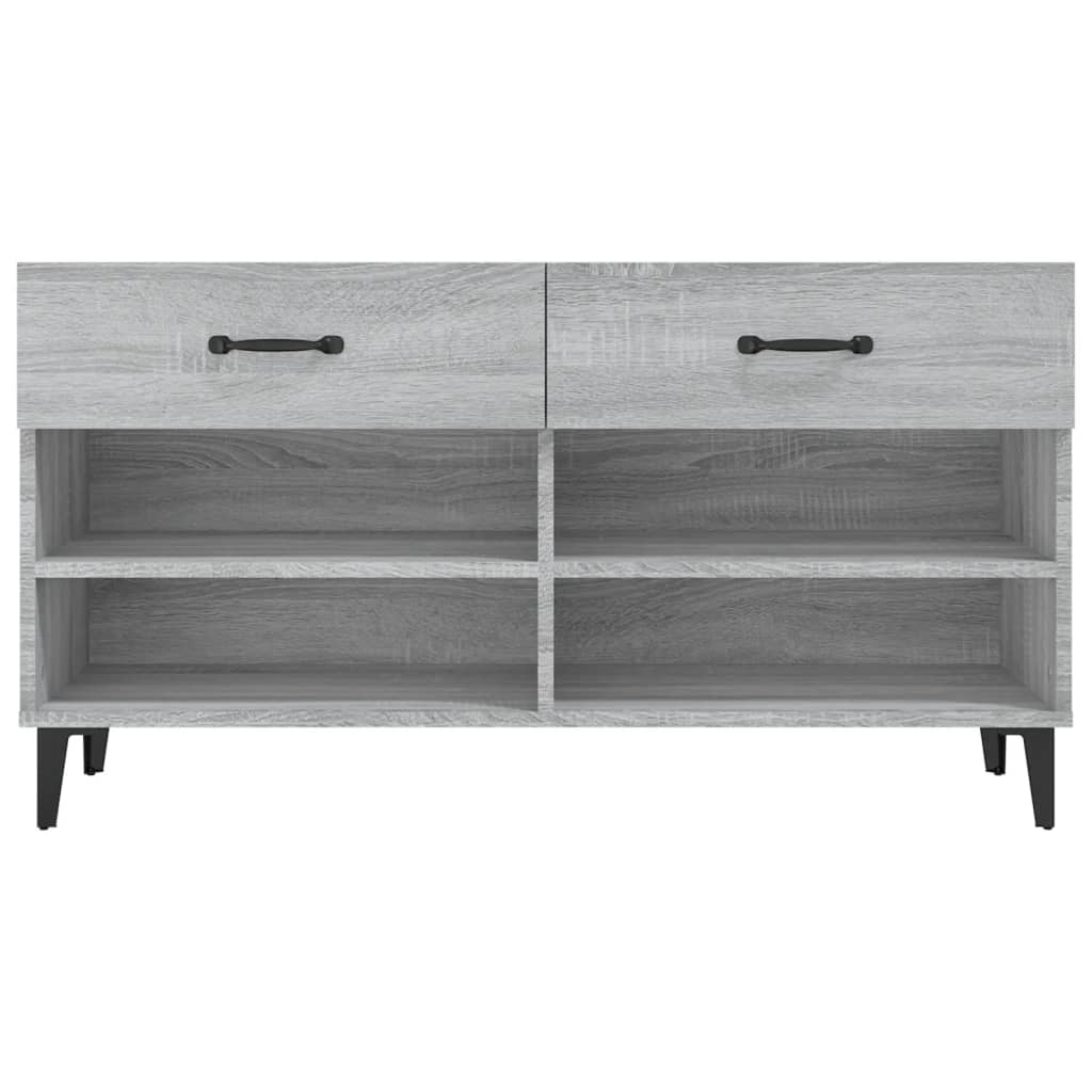 Scarpiera Sonoma 102 x 35 x 55 cm in derivati ​​del legno grigio 02_0043419