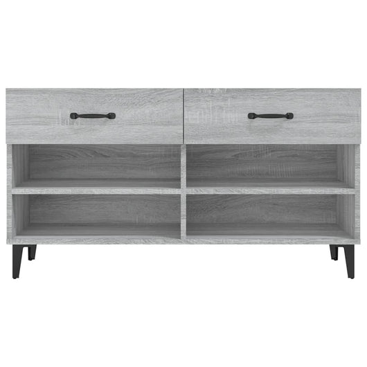 Scarpiera Sonoma 102 x 35 x 55 cm in derivati ​​del legno grigio 02_0043419