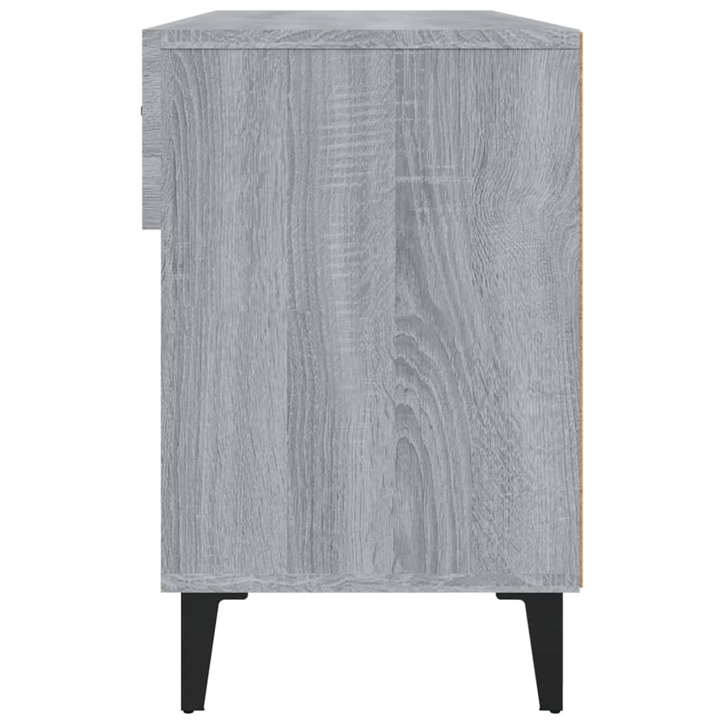 Scarpiera Grigio Sonoma 102x35x55 cm in Legno Multistrato cod mxl 37628