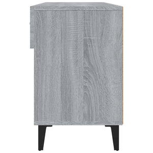 Scarpiera Grigio Sonoma 102x35x55 cm in Legno Multistrato cod mxl 37628