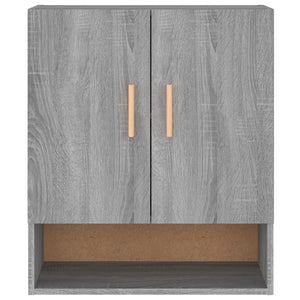 Armadietto a Muro Grigio Sonoma 60x31x70cm in Legno Multistrato 817586