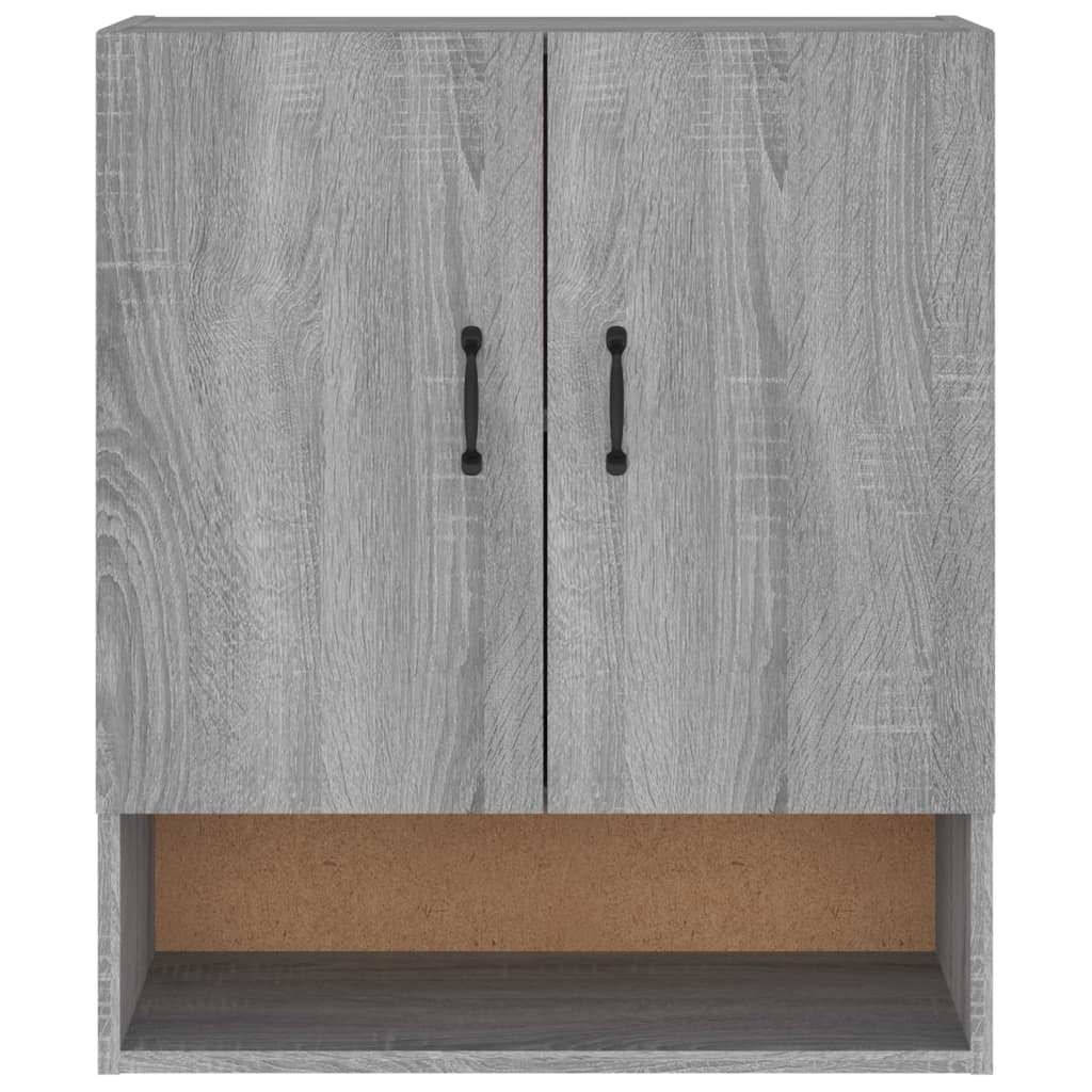 Armadietto a Muro Grigio Sonoma 60x31x70cm in Legno Multistrato cod mxl 38573