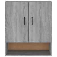 Armadietto a Muro Grigio Sonoma 60x31x70cm in Legno Multistrato cod mxl 38573