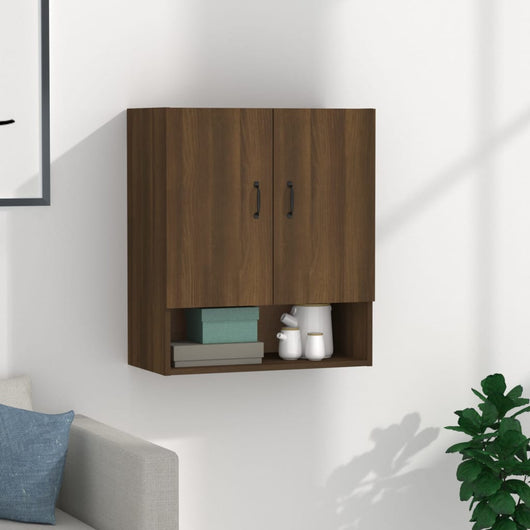 Armadietto a Muro Rovere Marrone 60x31x70 cm Legno Multistrato 817590