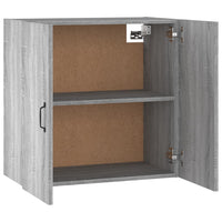 Mobile Pensile Grigio Sonoma 60x31x60 cm in Legno Multistrato 817595