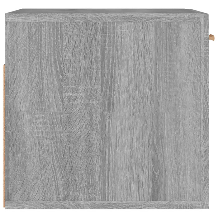 Mobile Parete Grigio Sonoma 80x35x36,5 cm in Legno Multistrato 817604