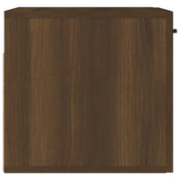 Mobile a Parete Rovere Marrone 80x36,5x35 cm Legno Multistrato 817608