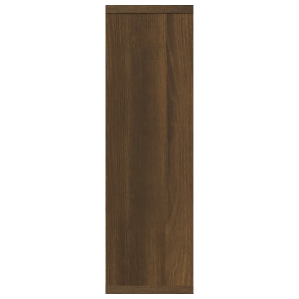 Mensola a Muro Rovere Marrone 85x16x52,5cm in Legno Multistrato 820462