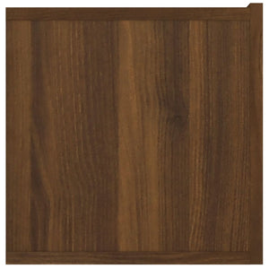 Mobili TV 2 pz Rovere Marrone 80x30x30cm Legno Multistrato 820465