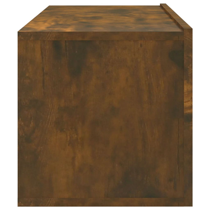 Mobili TV da Parete 2pz Rovere Fumo 100x30x30 Legno Multistrato cod mxl 10175