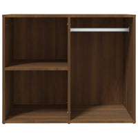 Armadietto Cosmetici Rovere Marrone 80x40x65 cm in Legno