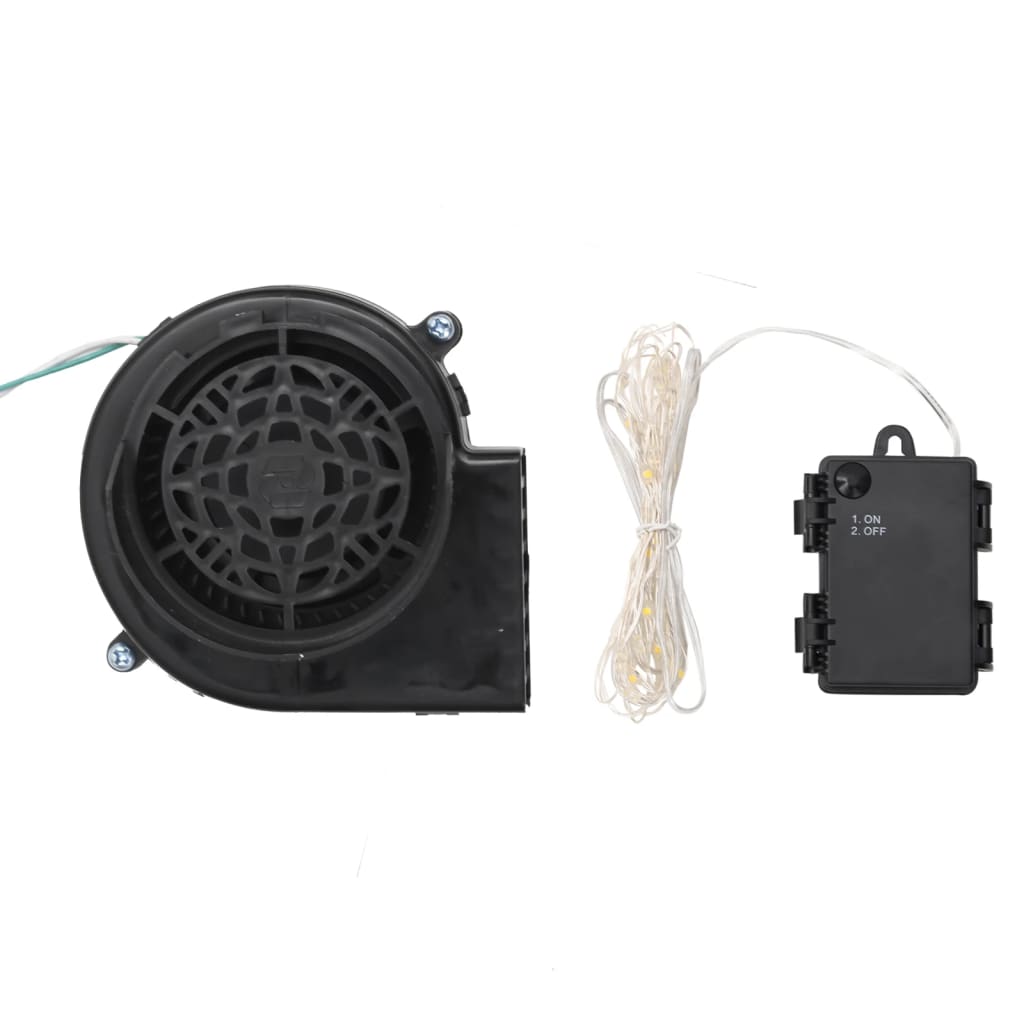 Pupazzo di Neve Gonfiabile con LED 225 cm 345366