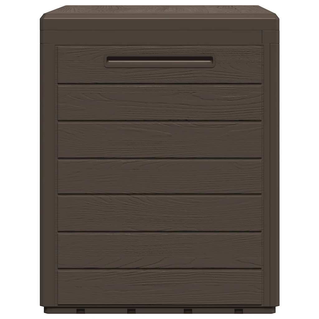 Baule da Giardino Marrone 58,5x46x55 cm in Polipropilene cod mxl 75478