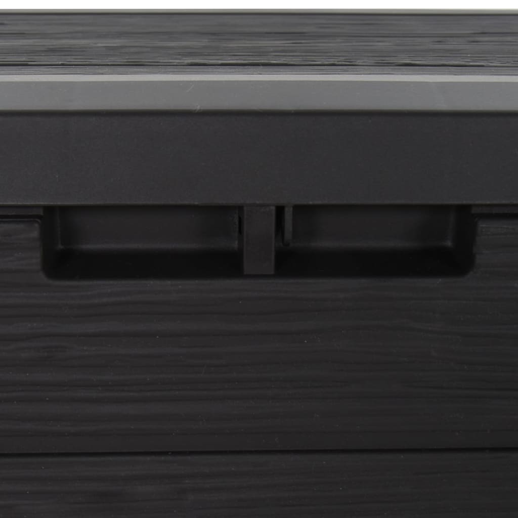 Baule da giardino marrone 58,5 x 46 x 55 cm polipropilene 02_0013138