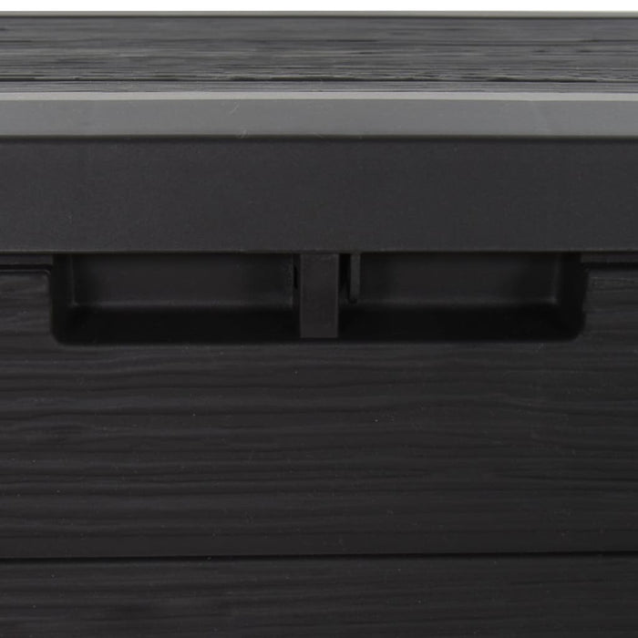 Baule da giardino marrone 58,5 x 46 x 55 cm polipropilene 02_0013138