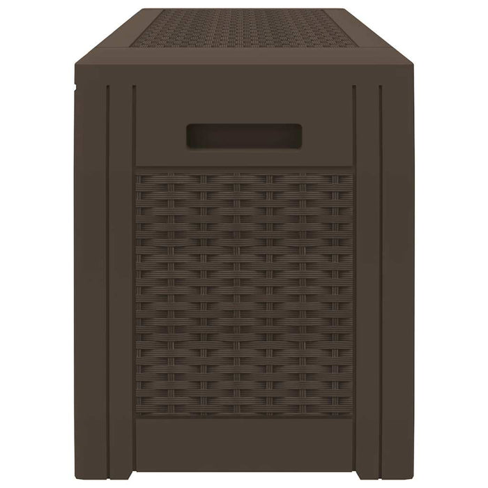 Baule da Giardino Marrone 119x48x60 cm in Polipropilene cod mxl 64961