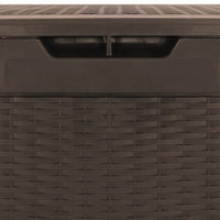 Baule da Giardino Marrone 119x48x60 cm in Polipropilene cod mxl 64961