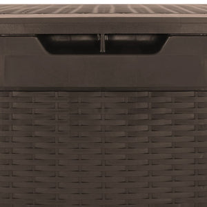 Baule da Giardino Marrone 119x48x60 cm in Polipropilene cod mxl 64961