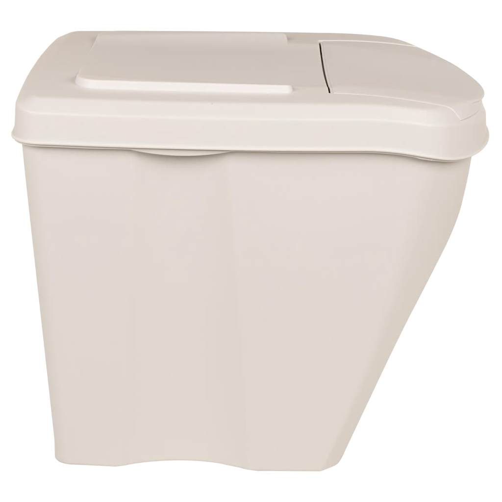 Contenitori Impilabili per Rifiuti 3pz Bianco 75L Polipropilene cod mxl 46261