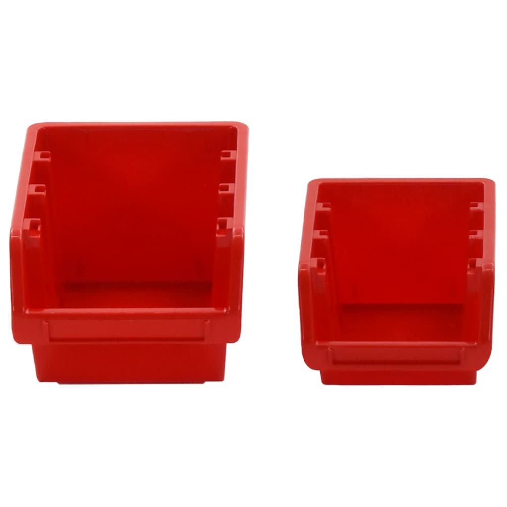 Set da Officina 30 pz Rosso e Nero 77x39 cm in Polipropilene 152203