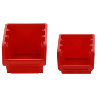 Set da Officina 30 pz Rosso e Nero 77x39 cm in Polipropilene 152203