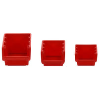 Set da Officina 35 pz Rosso e Nero 77x39 cm in Polipropilene 152205