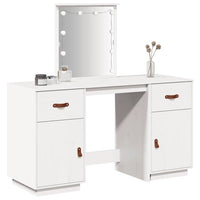 Set Toeletta con LED Bianco in Legno Massello di Pino cod mxl 65184