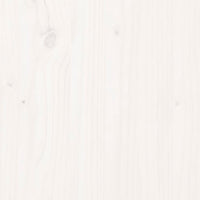 Dormeuse Bianca 90x200 cm in Legno Massello di Pino cod mxl 58317
