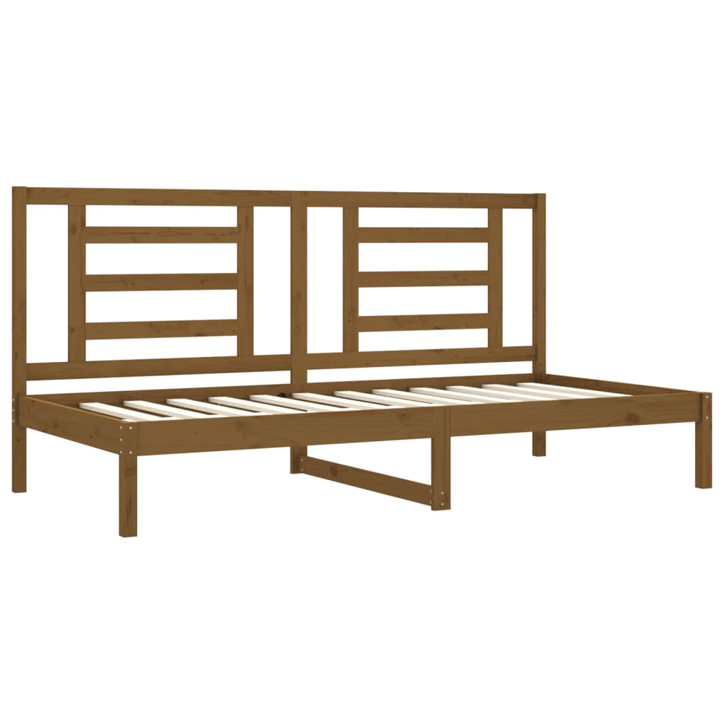 Divano Letto senza Materasso Ambra 90x200cm Legno di Pino 3108059