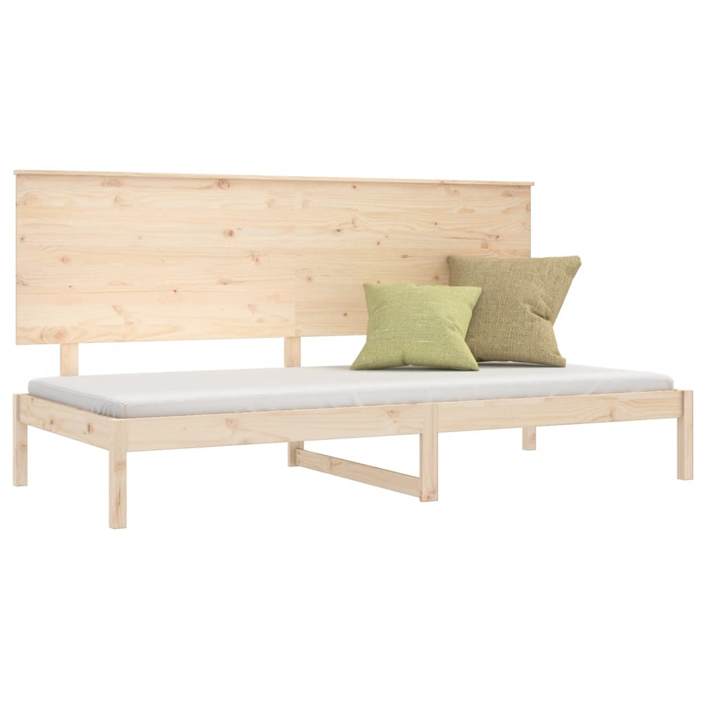 Dormeuse senza Materasso-Divano Letto-Struttura Letto 90x200 cm in Legno Massello di Pino 124787