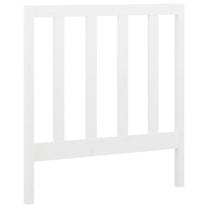 Dormeuse Estraibile Bianca 2x(90x200) cm Legno Massello di Pino 3108318