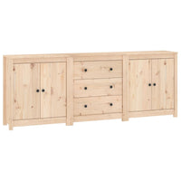 Credenza 210x35x80 cm in Legno Massello di Pino 3114069