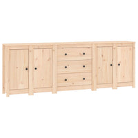Credenza 230x35x80 cm in Legno Massello di Pino 3114074