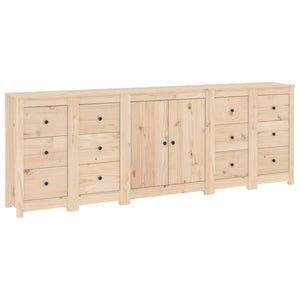 Credenza 230x35x80 cm in Legno Massello di Pino 3114084