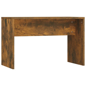 Set Tavolo da Toeletta con LED Rovere Fumo in Legno Multistrato 3114104