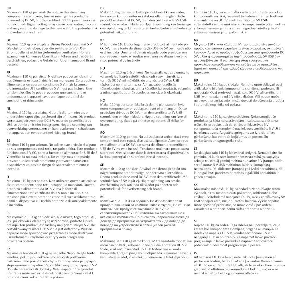 Set Tavolo da Toeletta con LED Nero in Legno Multistrato 3114108